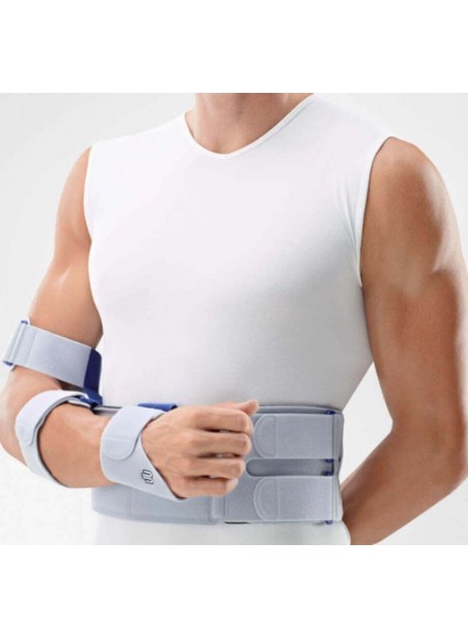 مشد تثبيت الكتف باورفايند لدعم وتثبيت الكتف بعد الإصابات والعمليات الجراحية جهة اليسار مقاس 1